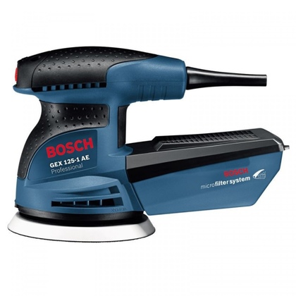 Фото 1- ЭКСЦЕНТРИКОВАЯ ШЛИФМАШИНА, ЭШМ, ОРБИТАЛКА BOSCH PROFESSIONAL GEX 125-1