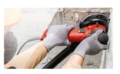 Фото 1- Шлифовальная машина HILTI DGH 130 по бетону
