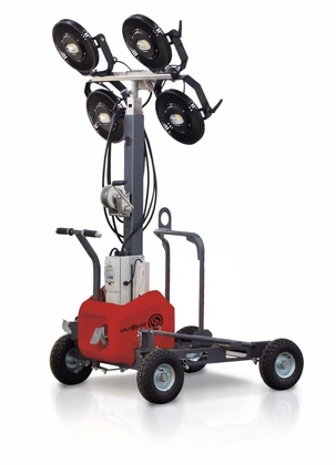 Фото 1- Осветительная мачта Chicago Pneumatic CPLT V3 LED (мачта освещения)
