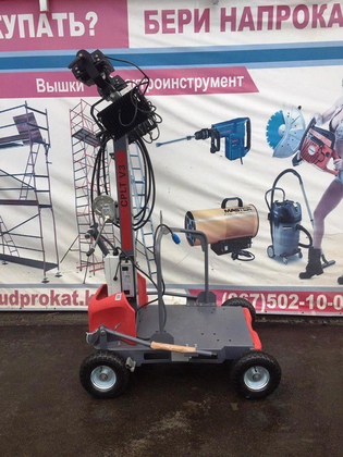 Фото 1- Осветительная мачта Chicago Pneumatic CPLT V3 LED (мачта освещения)