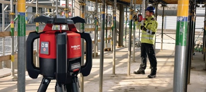 Фото 1- Ротационный лазер Hilti PR 2-HS A12