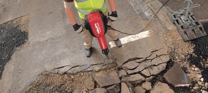 Фото 1- ОТБОЙНЫЙ МОЛОТОК HILTI TE 3000-AVR